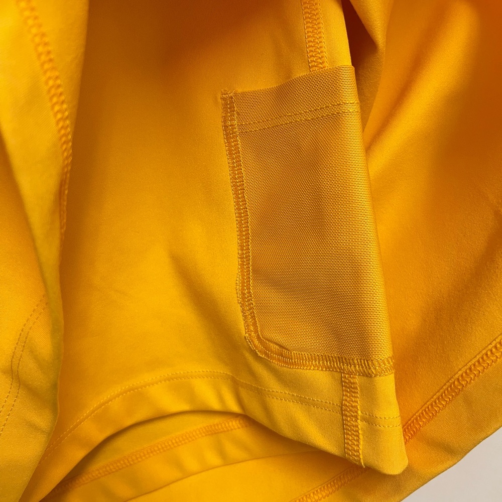 Girlfriend Collective Yellow Athletic Skort - Picture 7 of 9